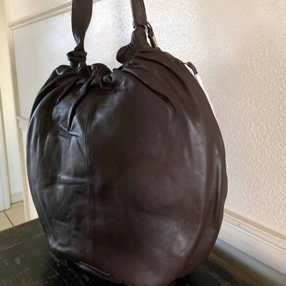 Lucky Brand Brown Leather Hobo Bag - Picture 5 of 7